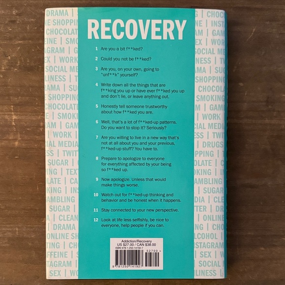 Recovery: Freedom from Our Addictions by Russell Brand - White and Black Cover - Picture 2 of 2